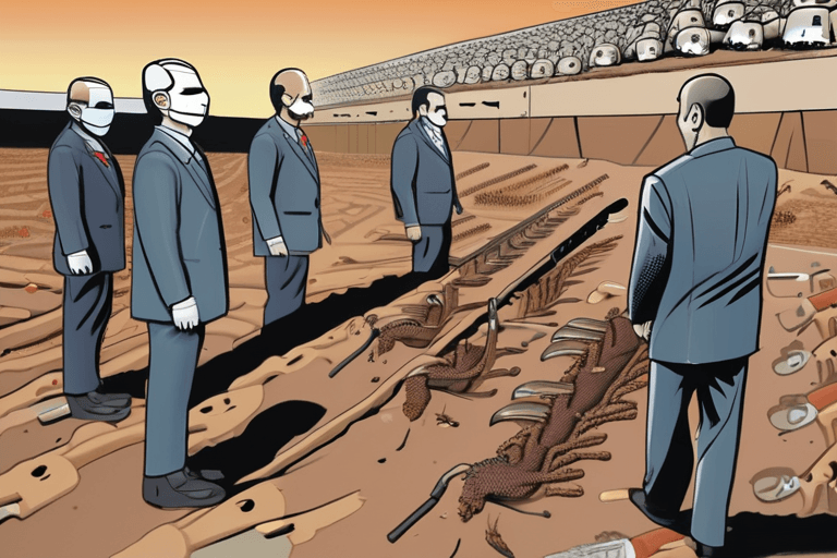 Auxiliares de Assad Se Reuniram para Ocultar Evidências de Fossas Comuns e Tortura