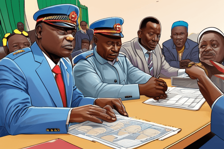 গিনি অভ্যুত্থানের নেতা ডুম্বুয়া প্রেসিডেন্ট নির্বাচনে জয়ী হয়েছেন