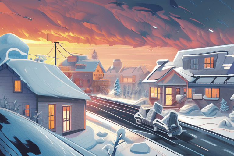 Arktische Kältefront entfesselt Chaos: KI verfolgt Auswirkungen von Extremwetter