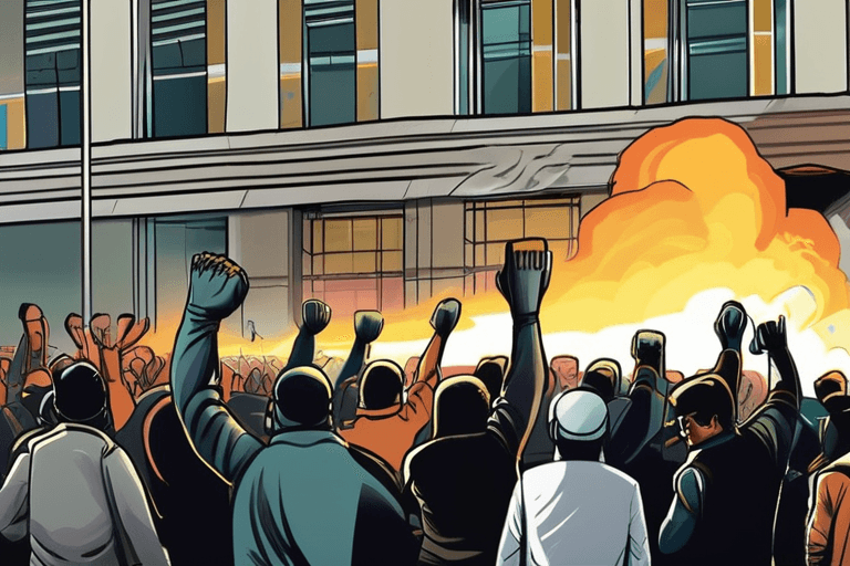 Iran Protests: Demonstrators Target Government Building