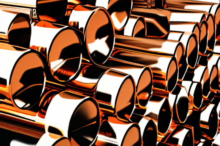 النحاس يحلق عالياً: ضغوط الإمدادات تغذي أكبر ارتفاع منذ عام 2009