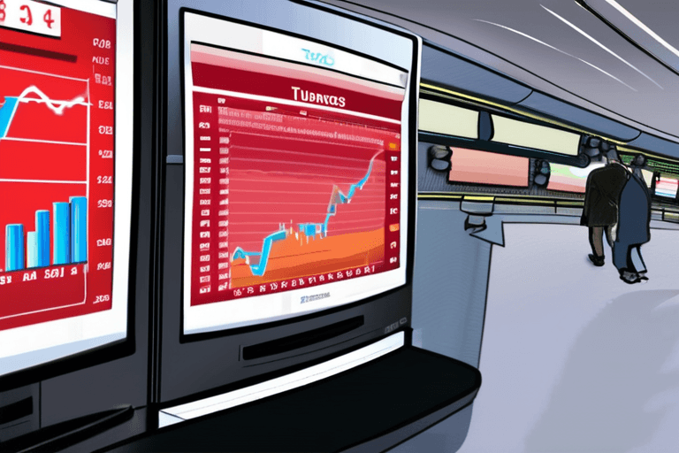 उथल-पुथल भरे साल के बाद टीएसएक्स लगभग रिकॉर्ड लाभ की ओर अग्रसर