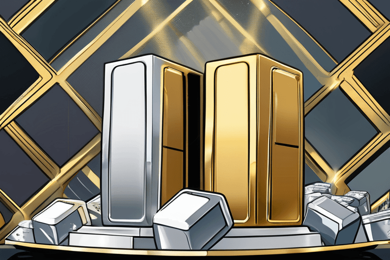 黄金与白银在辉煌一年后小幅下跌