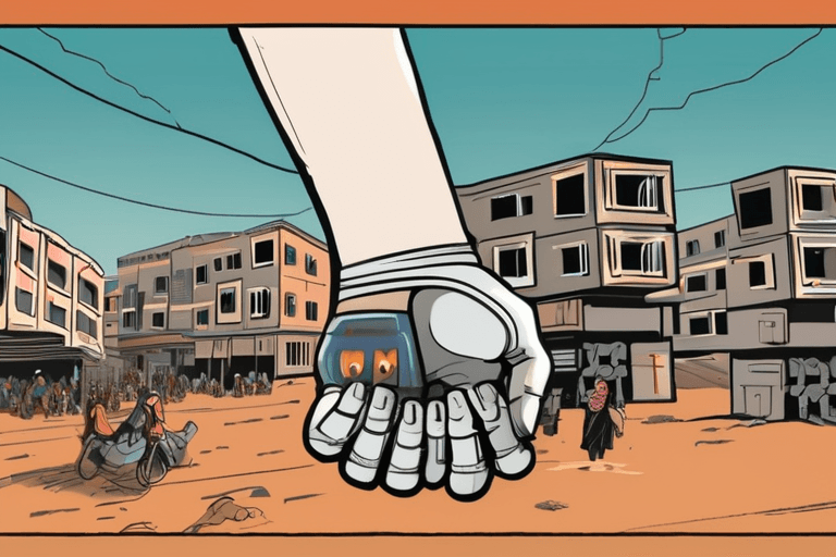 Prohibición de ONG israelíes: la IA predice que la crisis humanitaria en Gaza se agravará