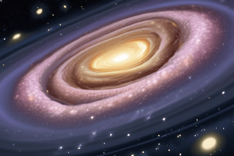 Galaxy Collision Reveals Dark Matter Secrets in "Champagne Cluster