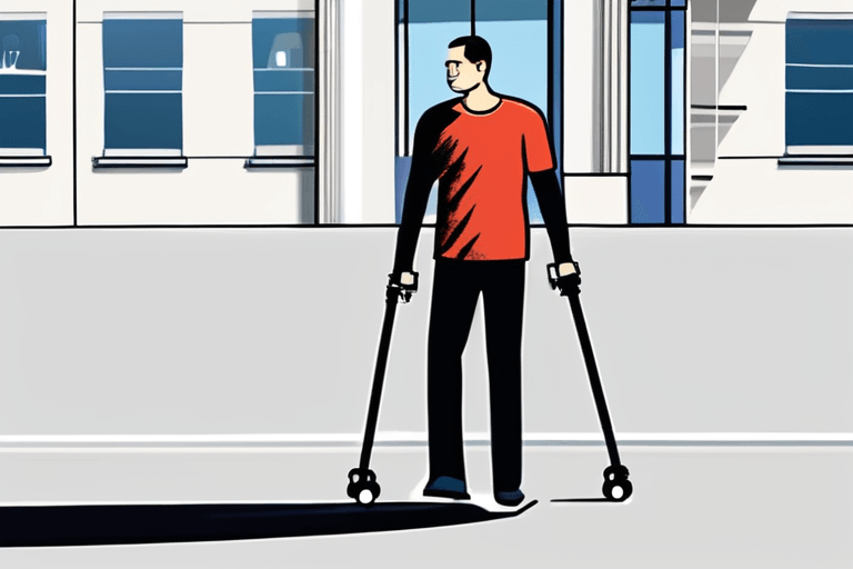 Esperanza en la IA: La parálisis de un hombre de Swansea inspira nueva tecnología para caminar