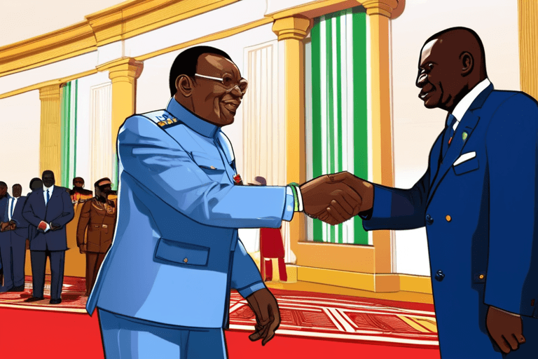 Лидер хунты Гвинеи победил на президентских выборах после бойкота