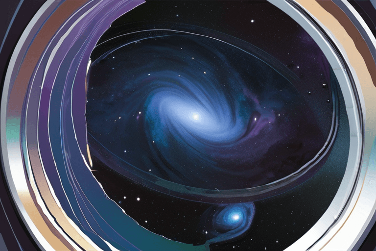 গ্যালাক্সির সংঘর্ষে উন্মোচিত হলো ডার্ক ম্যাটারের রহস্য