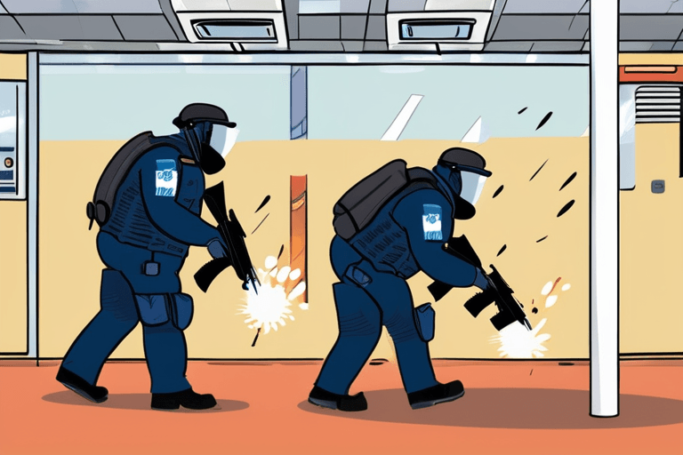 オランダ警察、爆発的な新年攻撃に対処