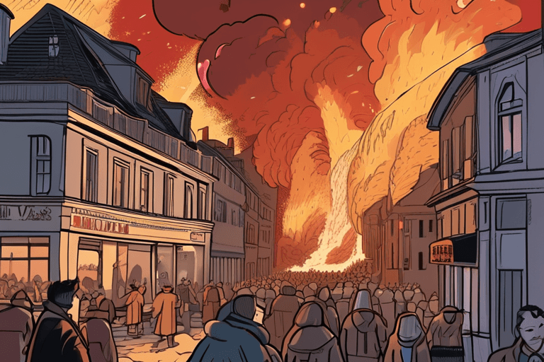 알프스 바, 새해맞이 화재로 아수라장…수십 명 사망 추정