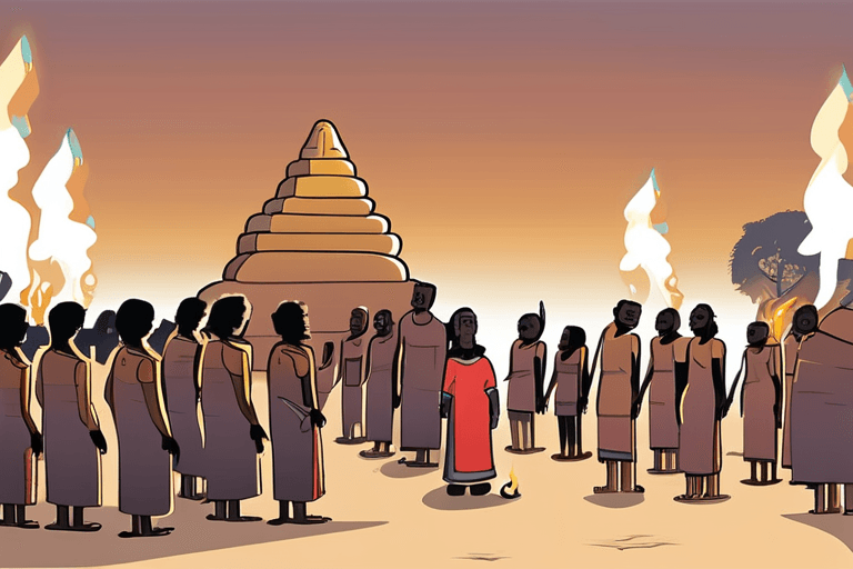 A Antiga Pira Crematória da África Reescreve a História Funeral