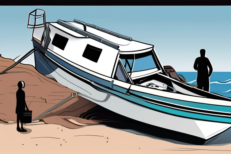 감비아 보트 전복: 수십 명 해상에서 실종