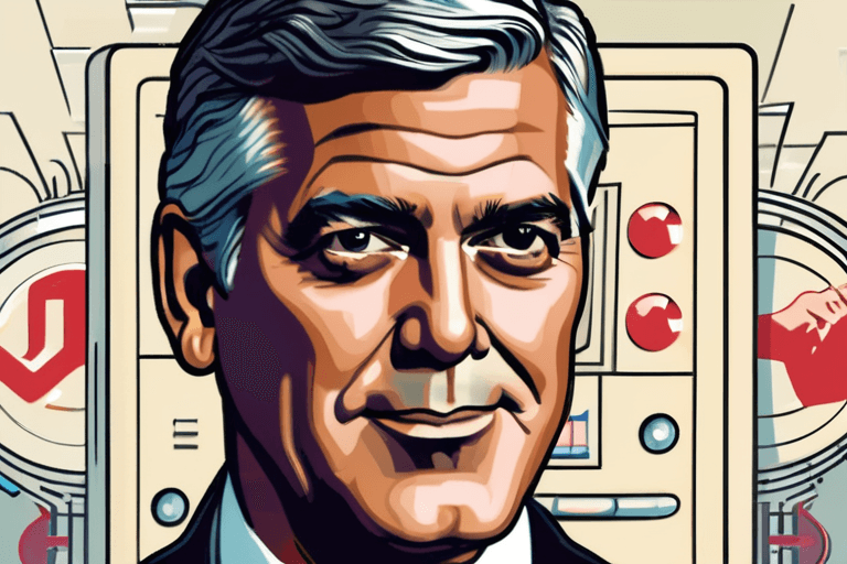 Clooney Becomes French, Feuds with Trump (Again)