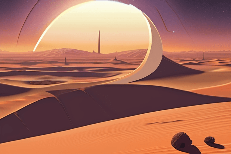 Saturn-Sized Planet Found in "Einstein Desert," Defying Odds