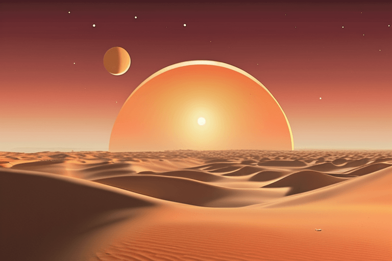 Saturn-Sized Planet Found in "Einstein Desert" Using Light Trick