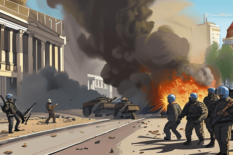 Kharkiv Hit: Ukraine War Day 1,410 Sees Intensified Clashes