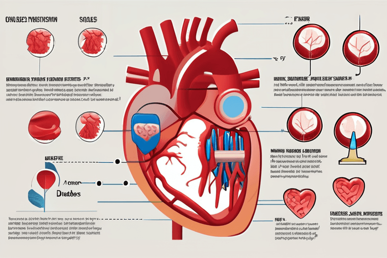 연구 결과, 당뇨병이 심장에 상흔을 남긴다