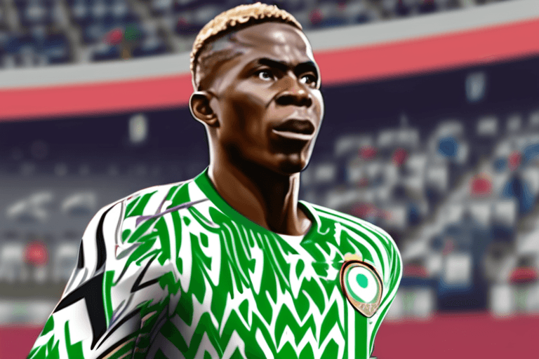 Le doublé d'Osimhen propulse le Nigeria en quarts de finale de la CAN