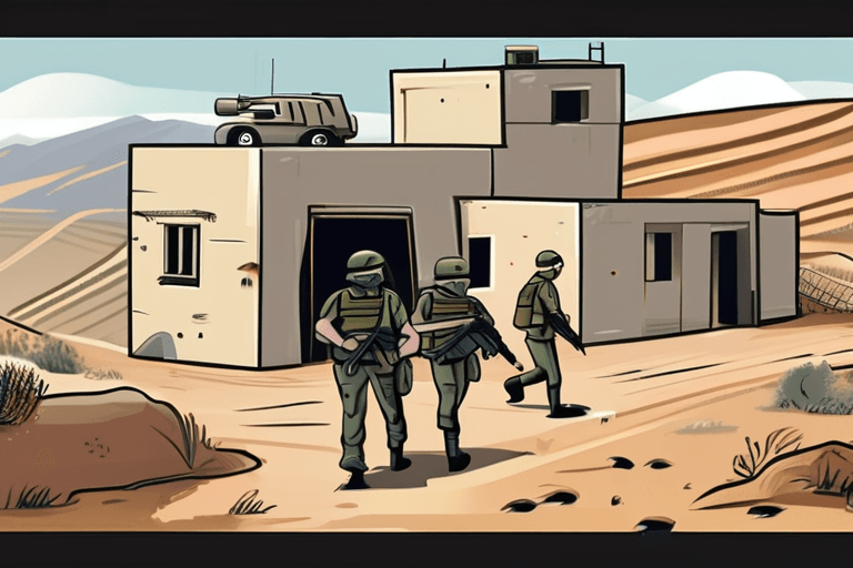 القوات الإسرائيلية تدخل قرية سورية وسط محادثات باريس