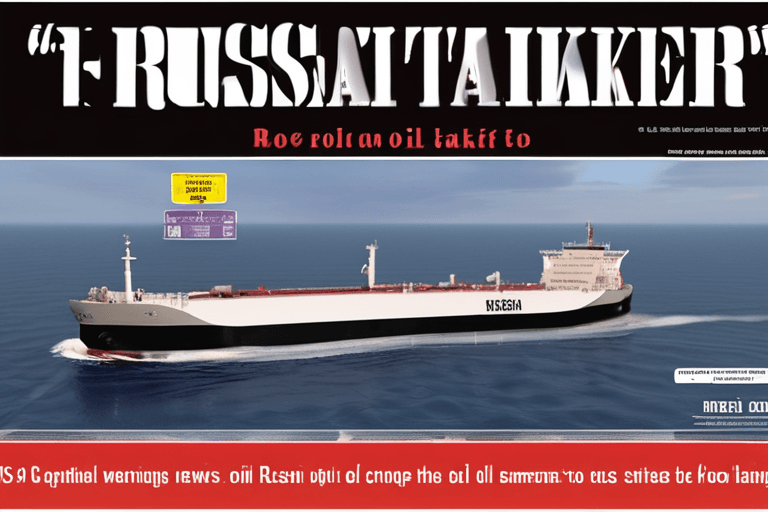 EE. UU. Sopesa la Incautación de un Buque Cisterna Ruso con Petróleo en Ruta a Europa