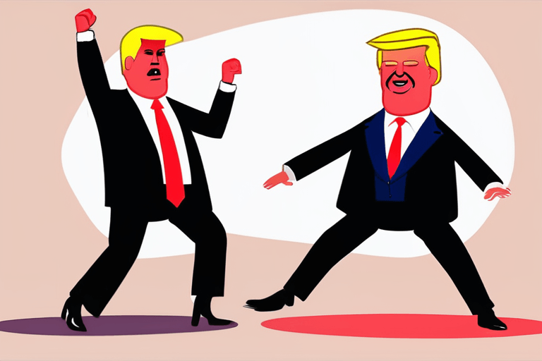 Trump Accuses Maduro of Copying His Dance Moves