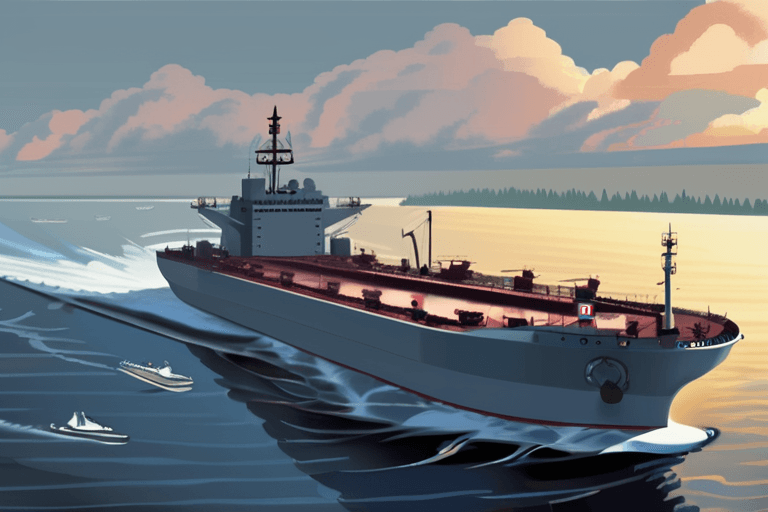 Russian Navy Escorts Oil Tanker Amid US Tracking