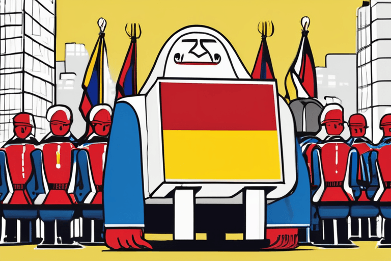 Colômbia Protesta Contra A Ameaça De Intervenção Na Venezuela De Trump