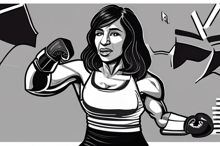 الرائدة الباكستانية في فنون القتال المختلطة: أنيتا كريم تكسر الحواجز، لا الأرقام القياسية