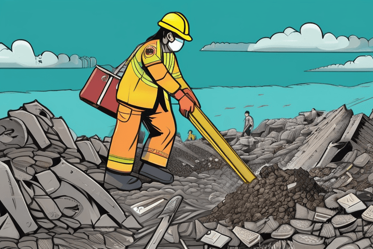 Desabamento de Aterro Sanitário em Cebu: Um Morto, Esforços de Resgate Concentram-se em Trabalhadores Presos