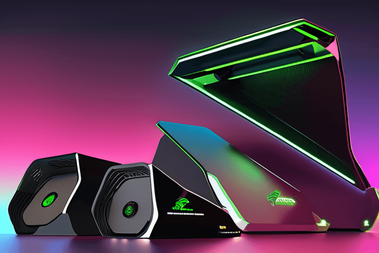 CES 2026: 엔비디아, AMD, & 레이저, 미래 기술 선보여