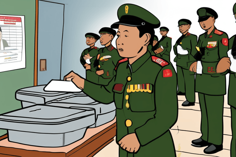 Myanmar's Military Extends Voting Amid Civil War, Legitimacy Questioned