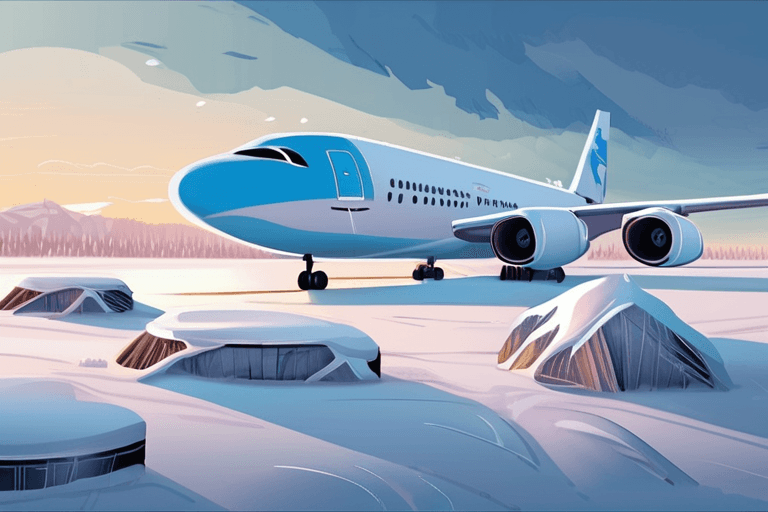 북극 한파로 인해 랩란드 항공편 결항: AI, 지속적인 차질 예측