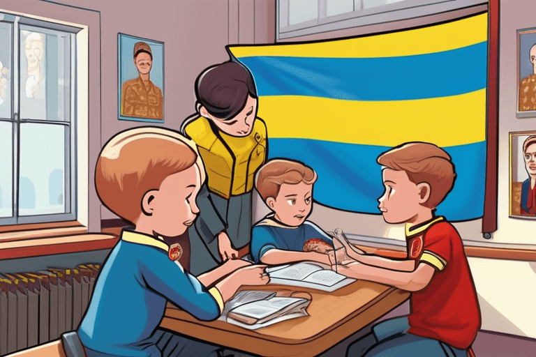 مدارس أوكرانيا تحت الاحتلال تفرض القومية الروسية على الأطفال