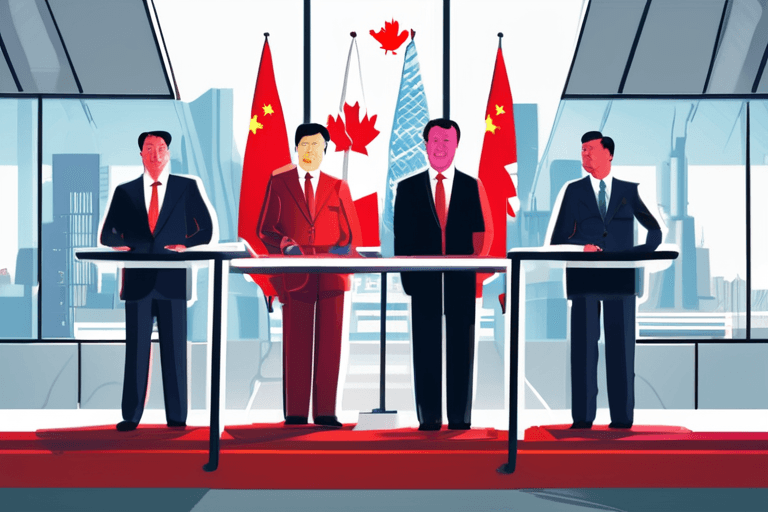 কানাডা "আমেরিকা ফার্স্ট"-এর কারণে বিশ্ব বাণিজ্যে পরিবর্তন আসায় চীনের দিকে ঝুঁকছে