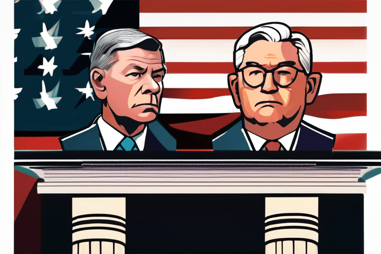 연준 수장들 단합: 파월 조사에 "범죄 행위"라며 맹비난