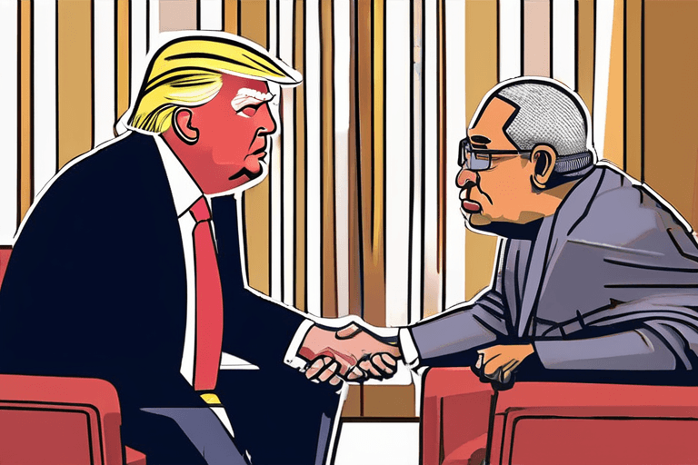 Trump lorgne le Venezuela : rencontre avec la cheffe de l'opposition, Machado