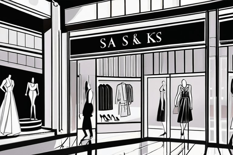 AI Sees Saks Bankruptcy: Luxury Retail's Fight for Survival