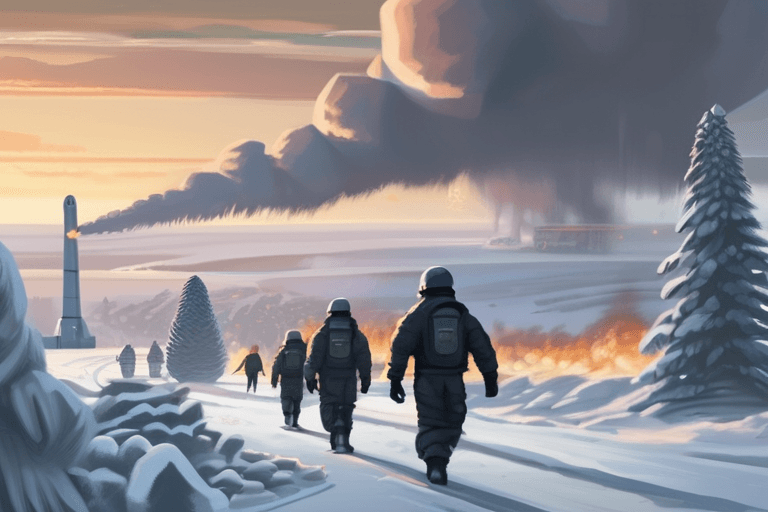 Kyiv's AI-Driven Relief Effort Battles Russian Strikes and Arctic Freeze