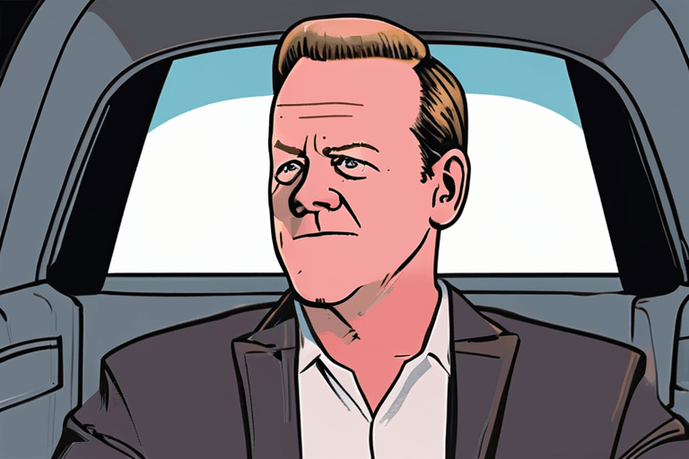 Kiefer Sutherland's "24" Turns to Trouble: Arrested for Alleged Ride-Share Assault