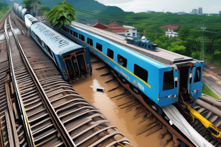 Thailand Train Derailment: Crane Collapse Raises Safety Questions