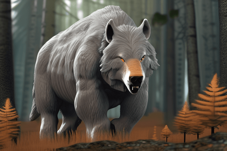 Wolf's Last Meal Reveals Woolly Rhino's Genetic Secrets