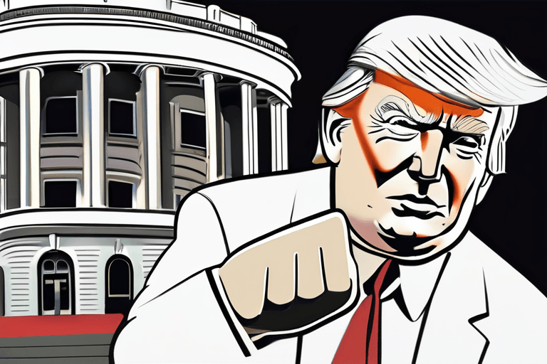 ট্রাম্প বিদ্রূপকারীকে অশ্লীল ভঙ্গি দেখালেন, সমালোচককে "পাগল" বলল হোয়াইট হাউস!