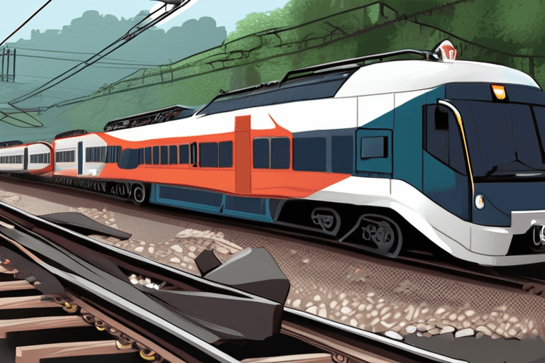 থাইল্যান্ডে ট্রেন লাইনচ্যুত: ক্রেন ধসে বহু হতাহত