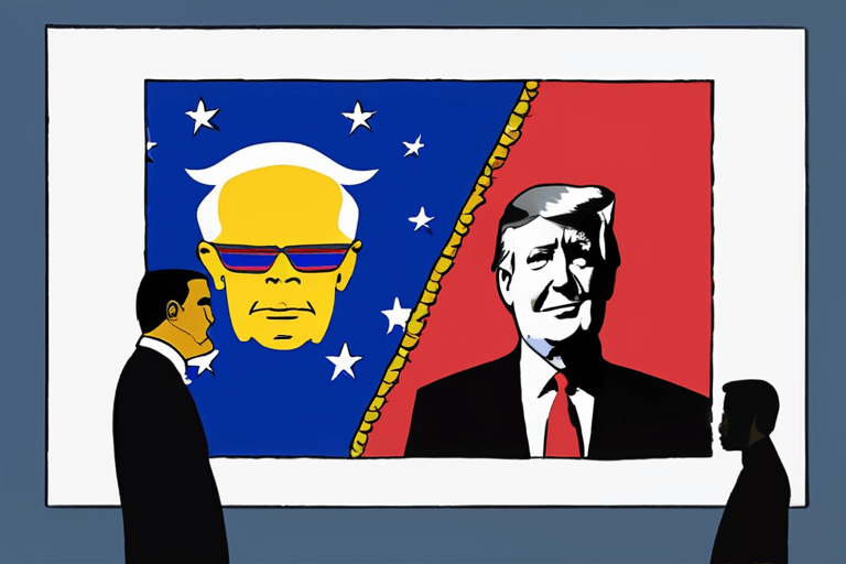 Trump Meets with Venezuelan Leader Machado Amid Tech Concerns