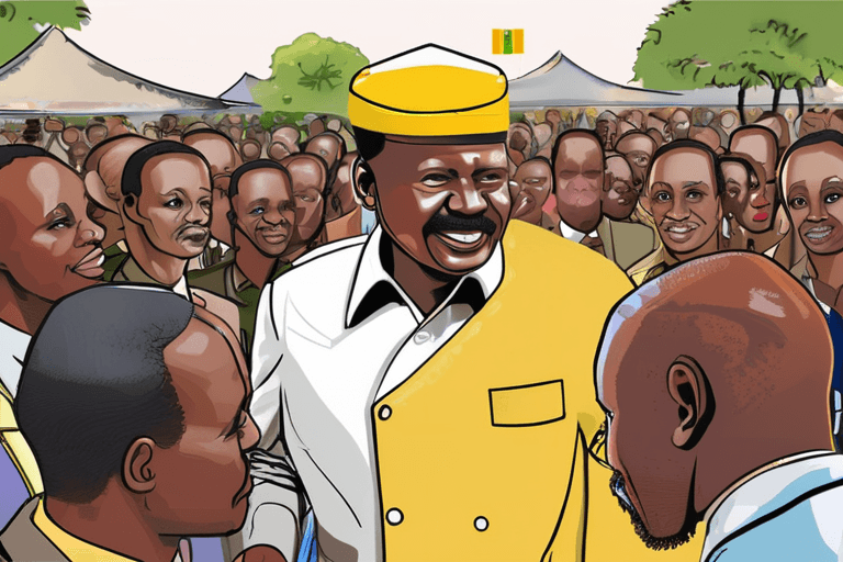 Museveni Leads in Uganda Vote Count; Wine Claims Fraud