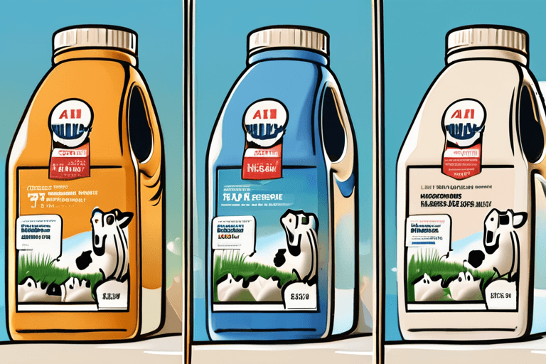 AI Reveals: Dairy Farmers Squeezed as Milk Prices Sink Below Cost