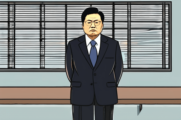 দক্ষিণ কোরিয়ার প্রাক্তন নেতা সামরিক আইন ক্ষমতা দখলের জন্য কারাবন্দী