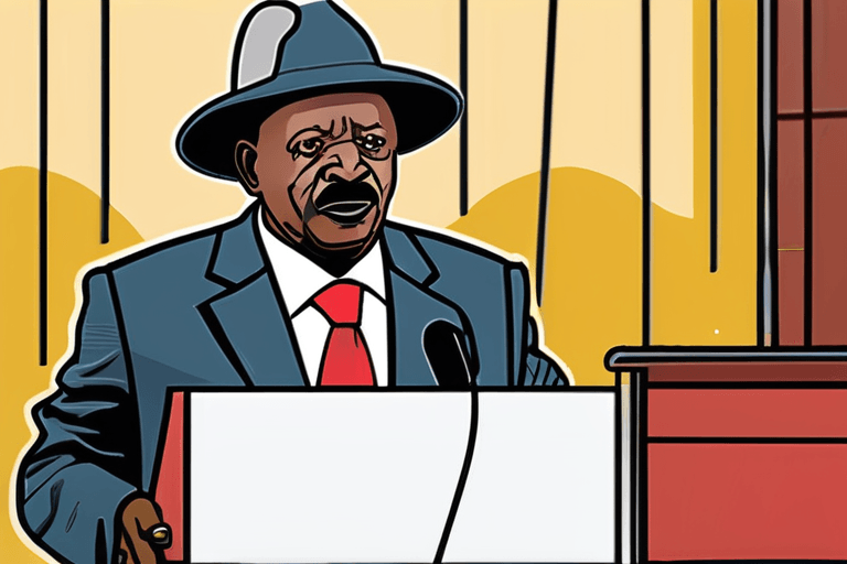 Museveni führt Ugandas Wahl inmitten von Gewaltberichten an; Wine liegt zurück