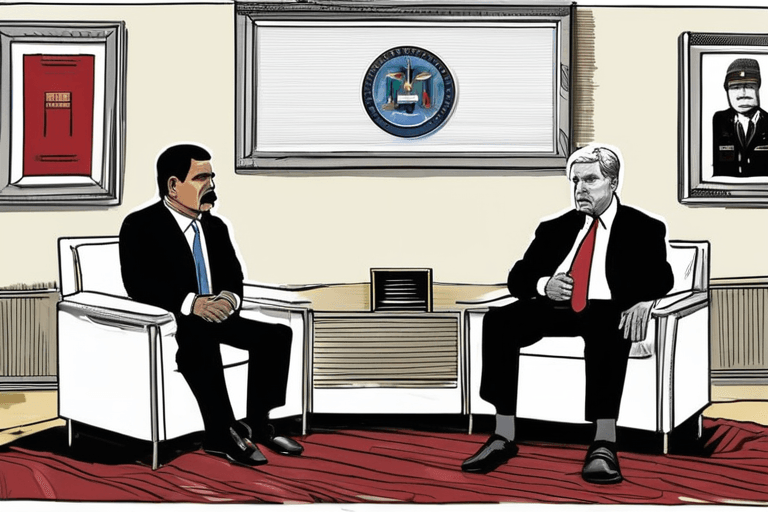 CIA Director Meets Maduro Successor Amid Venezuelan Power Struggle