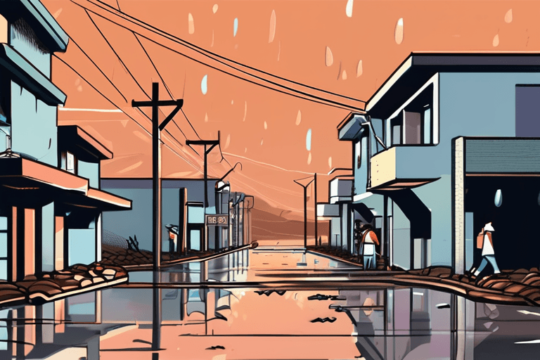 এআই দক্ষিণ আফ্রিকা ও মোজাম্বিকে চরম বৃষ্টিপাত এবং এর ধ্বংসলীলা প্রত্যক্ষ করেছে